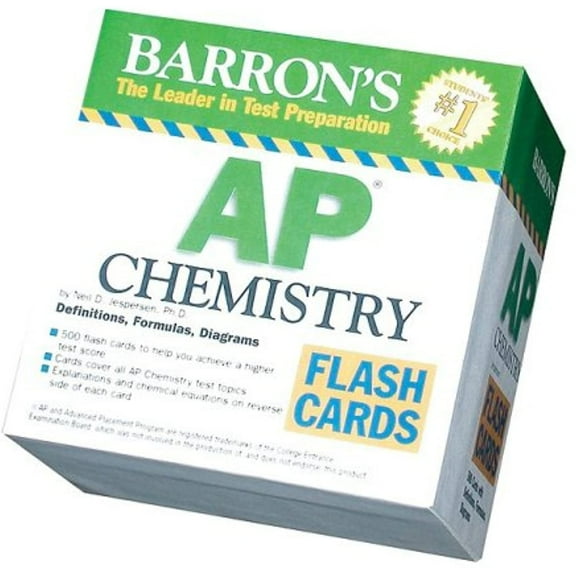 Barron's AP Chemistry Flash Cards (Cards)
