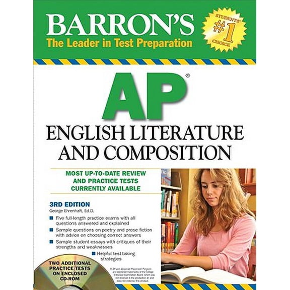 Pre-Owned Barron's AP English Literature and Composition with CD-ROM (Paperback)