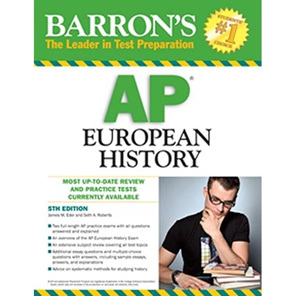 Pre-Owned Barron's AP European History: Barron's AP European History (Edition 5) (Paperback)