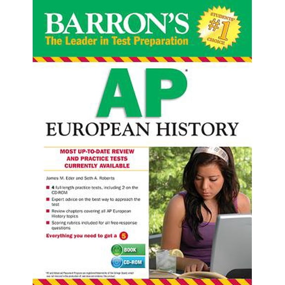 Pre-Owned Barron's AP European History with CD-ROM (Paperback)