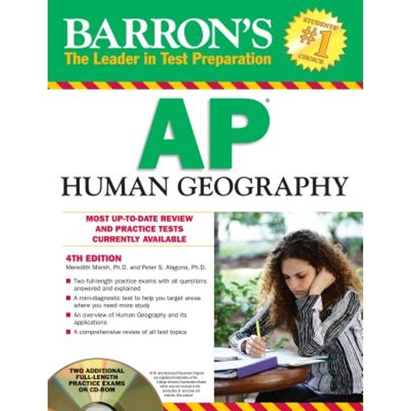 Pre-Owned Barron's AP Human Geography with CD-ROM (Paperback)
