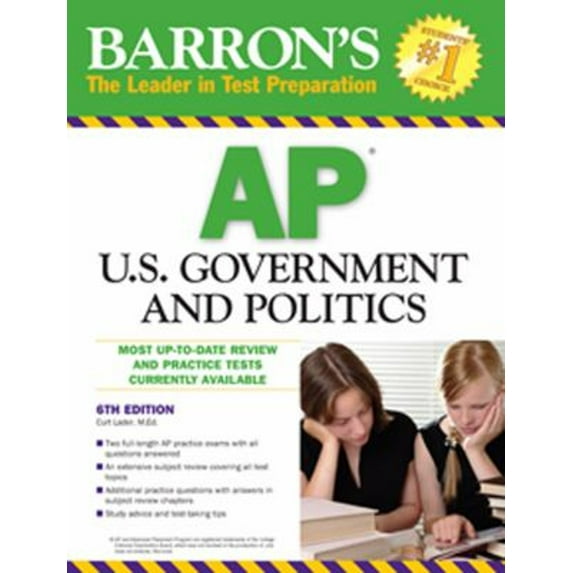 Pre-Owned Barron's AP U.S. Government and Politics (Paperback) 0764143719 9780764143717