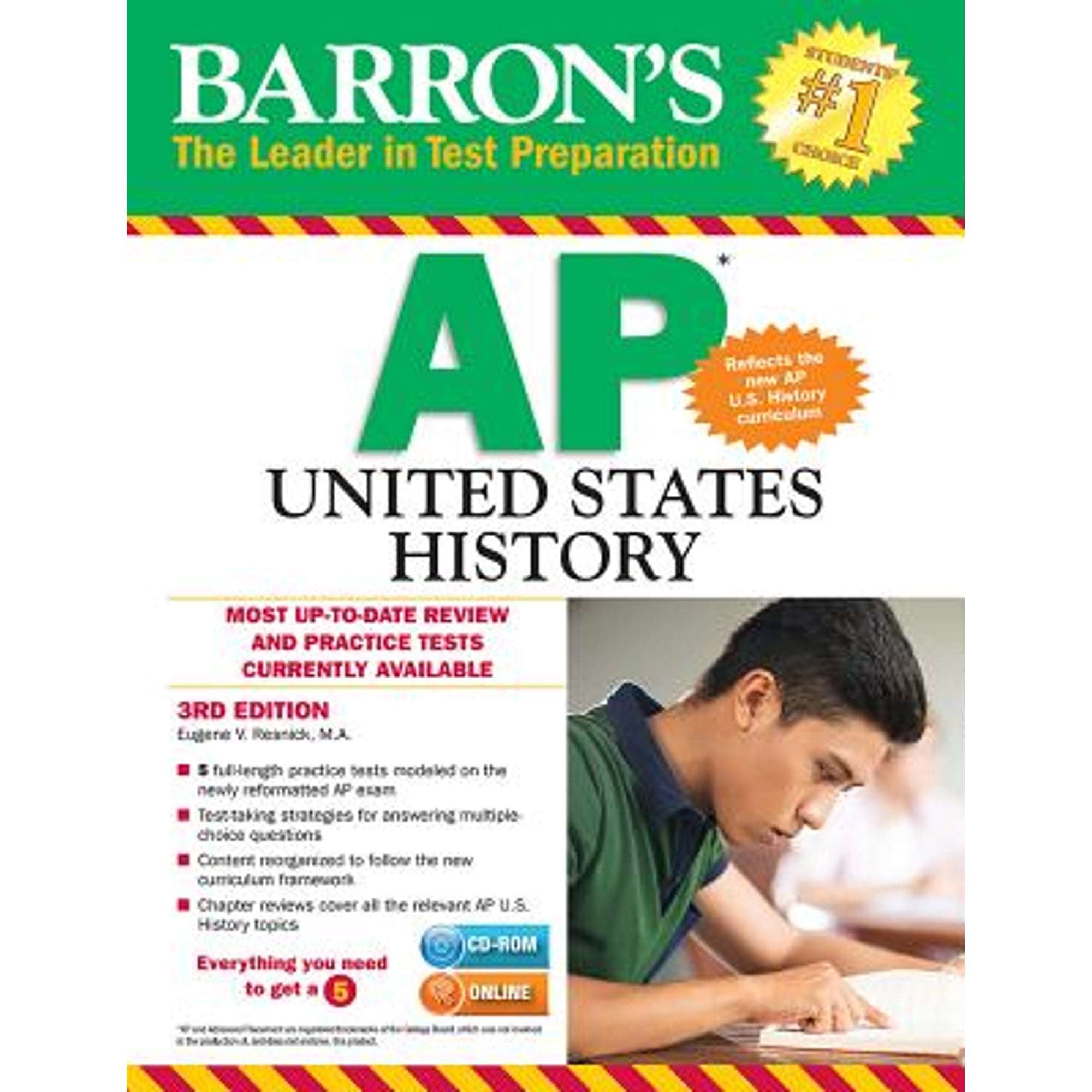 A$ap Ruled States Barron's AP United States History with CD-ROM (Paperback) - Walmart ...
