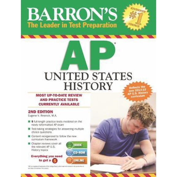 Pre-Owned Barron's AP United States History (Paperback) 1438073801 9781438073804