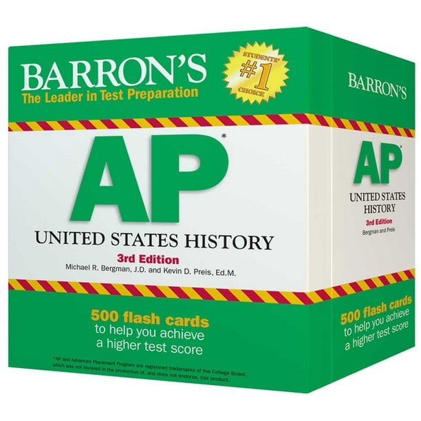 Barron's AP Us History Flash Cards