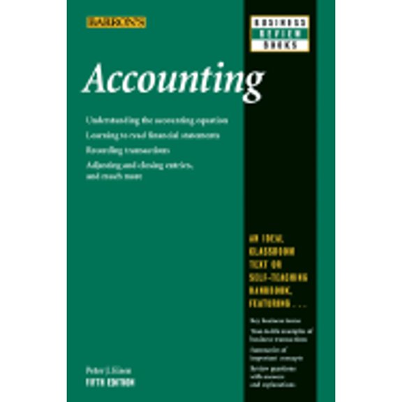 Pre-Owned Accounting (Barron's Business Review Series) (Paperback) 0764135473 9780764135477