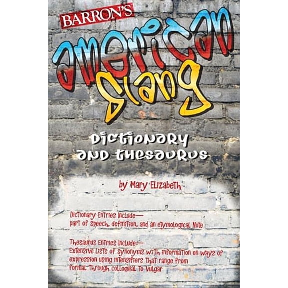 Pre-Owned American Slang Dictionary and Thesaurus (Paperback)