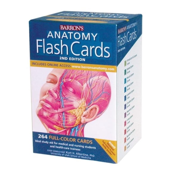 Pre-Owned Barron's Anatomy Flash Cards (Cards)
