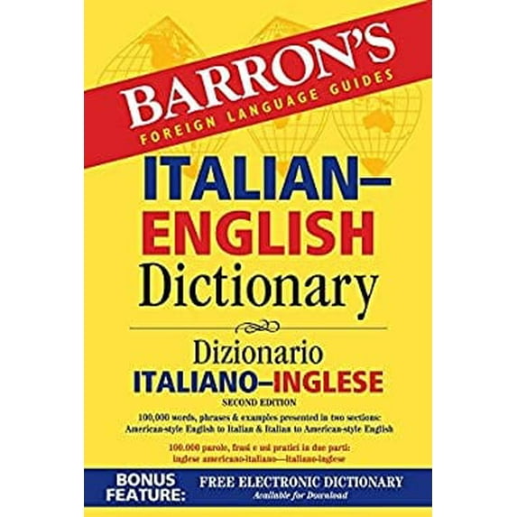 Pre-Owned Italian-English Dictionary (Paperback) 1438007108 9781438007106
