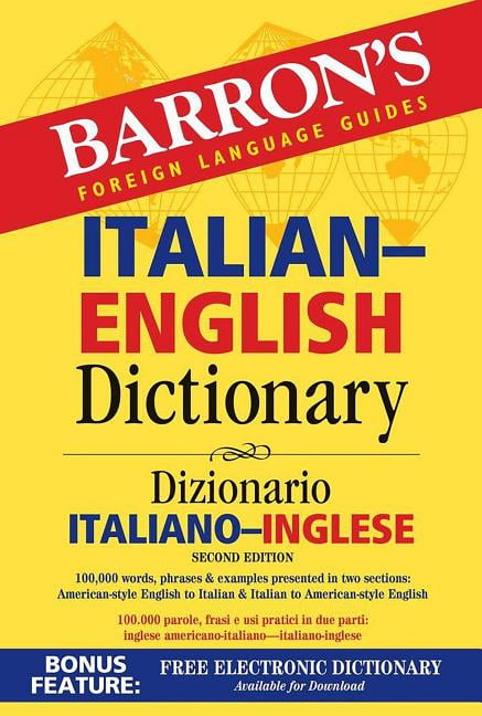 Barron's Bilingual Dictionaries: Italian-English Dictionary (Paperback)