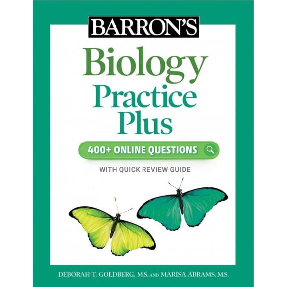 Barron's Biology Practice Plus: 400+ Online Questions and Quick Study Review (Paperback)