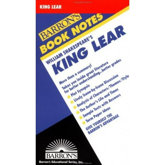Pre-Owned William Shakespeare's King Lear (Paperback) 0812034252 9780812034257