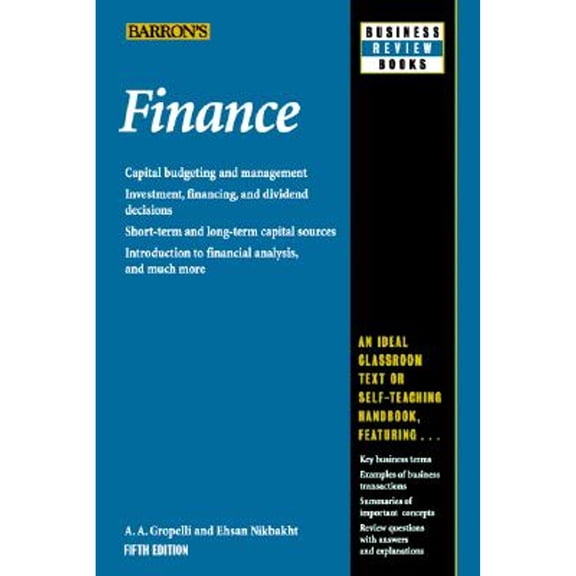 Pre-Owned Barron's Business Review: Finance (Edition 5) (Paperback)