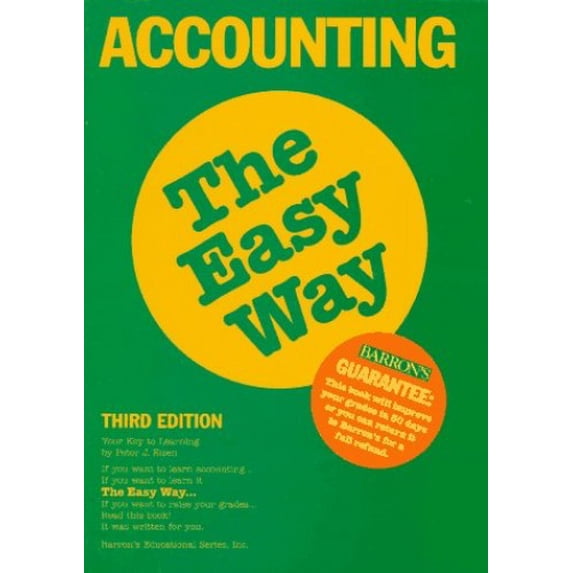 Pre-Owned Accounting the Easy Way (Barron's E-Z) (Paperback) 0812094093 9780812094091