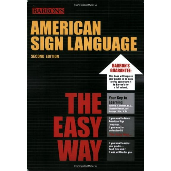 Pre-Owned American Sign Language The Easy Way (Paperback) 0764134280 9780764134289