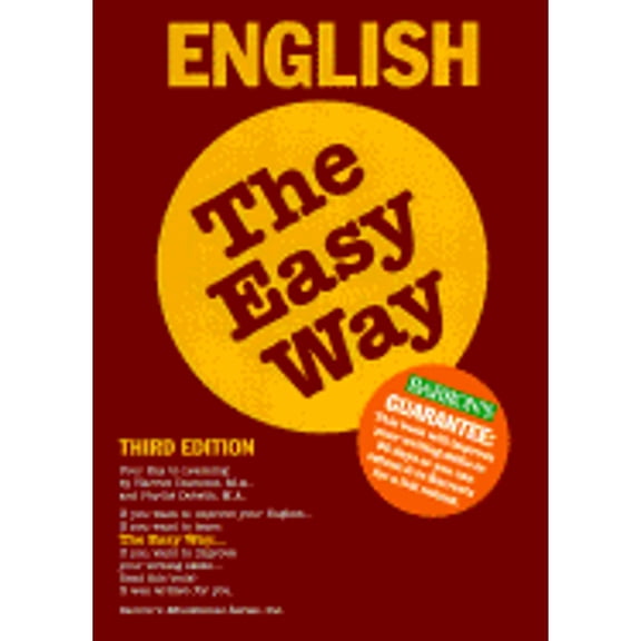 Pre-Owned Barron's E-Z: English the Easy Way (Edition 3) (Paperback)
