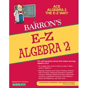 Pre-Owned Barron's Easy Way: E-Z Algebra 2 (Paperback)