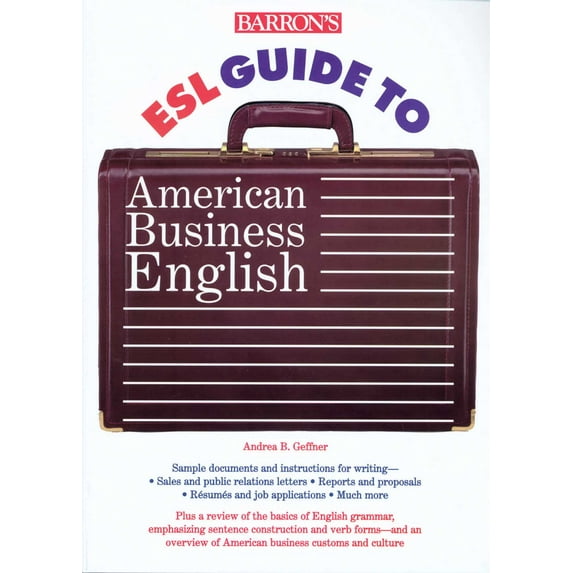 Barron's ESL Proficiency: ESL Guide to American Business English (Paperback)