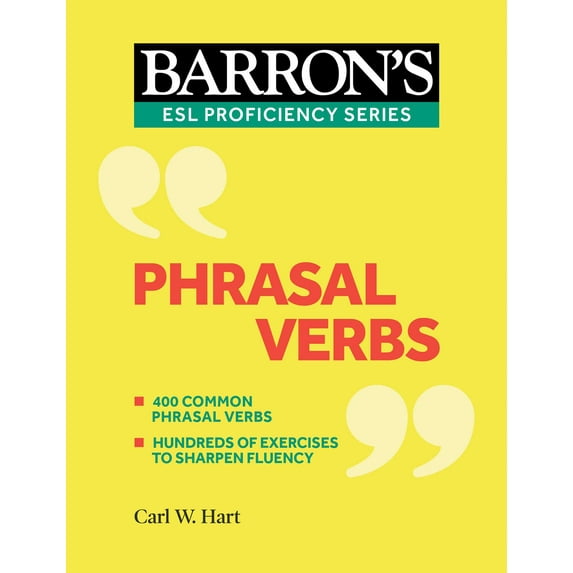 Barron's ESL Proficiency: Phrasal Verbs (Paperback)