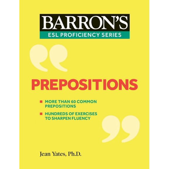 Barron's ESL Proficiency Prepositions, (Paperback)