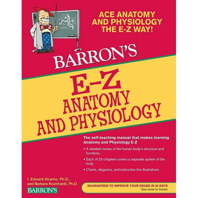 Barron's Easy Way: E-Z Anatomy and Physiology (Paperback)