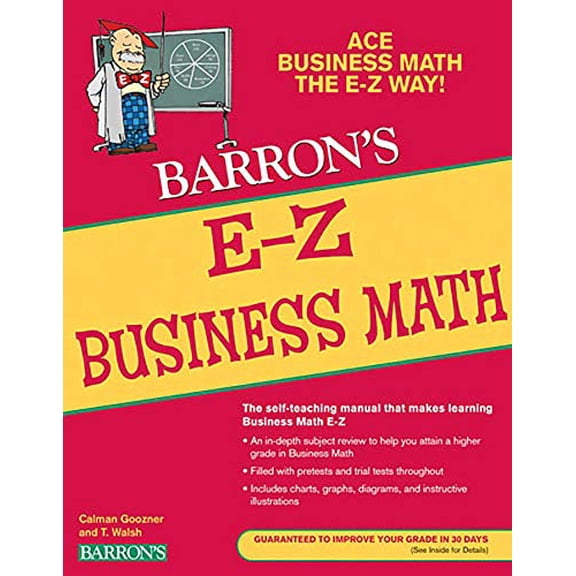 Pre-Owned E-Z Business Math: 4th Edition (E-Z Series) (Barron's Easy Way) Paperback