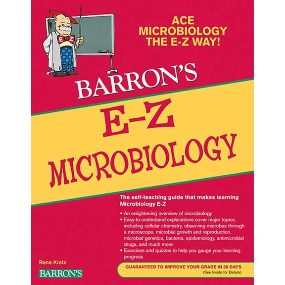 Barron's Easy Way: E-Z Microbiology (Paperback)
