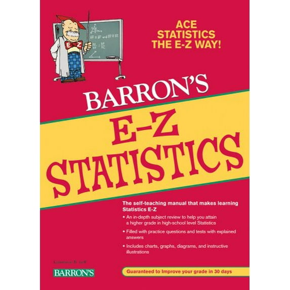 Pre-Owned E-Z Statistics: Ace Statistics the E-Z Way (Paperback) 0764139789 9780764139789
