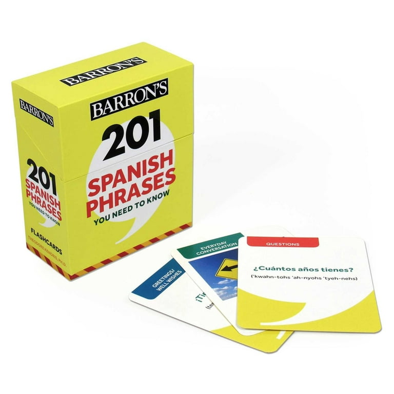 Barron's Foreign Language Guides: 201 Spanish Phrases You Barron's Foreign Language Guides: 201 Spanish Phrases You