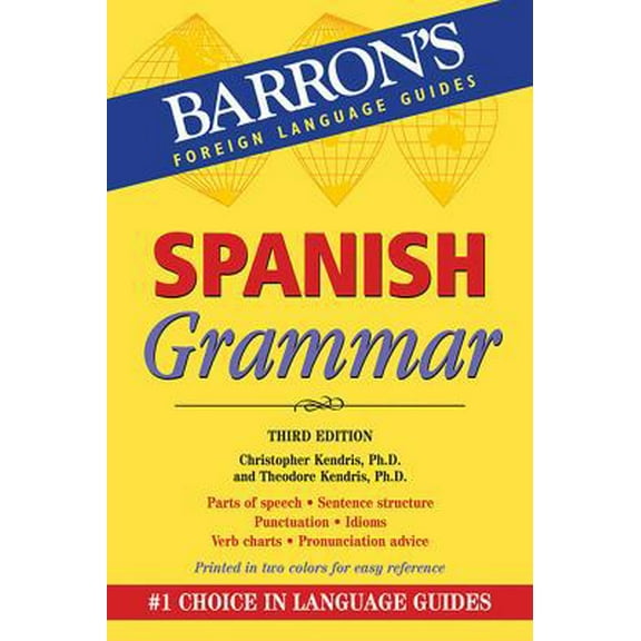 Pre-Owned Spanish Grammar (Paperback) 0764146076 9780764146077