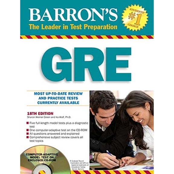 Barron's GRE with CD-ROM (Paperback)