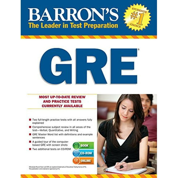Pre-Owned GRE (Barron's Gre) Paperback