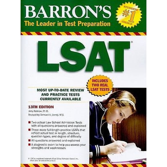 Pre-Owned Barron's LSAT (Paperback) 0764140841 9780764140846