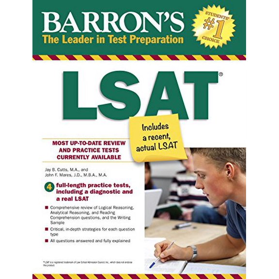 Pre-Owned Barron's LSAT (Paperback) 1438002327 9781438002323
