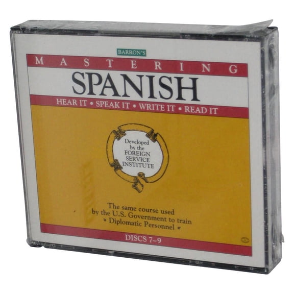 Barron's Mastering Spanish Audio Music CD - (Discs 7-9)