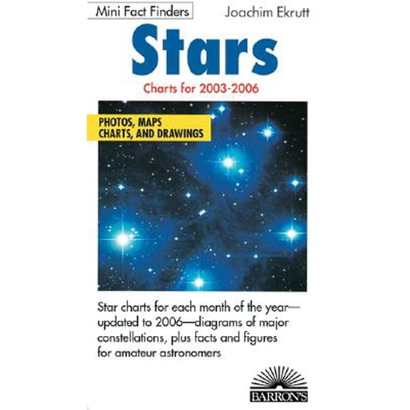 Pre-Owned Barron's Mini Fact Finders: Stars : Charts for 2003-2006 (Edition 4) (Paperback)