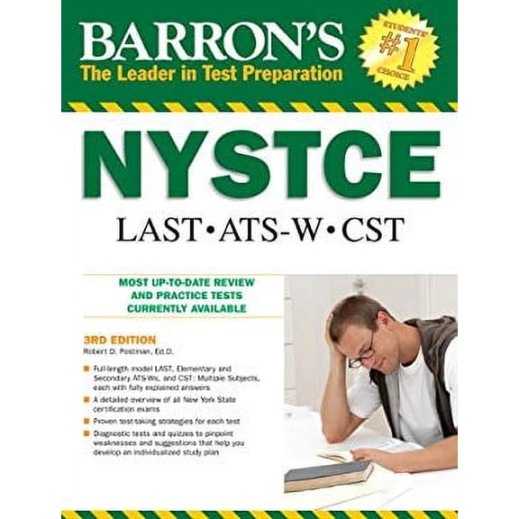Pre-Owned Barron's NYSTCE: Last Â-- Ats-W Â-- CST (Paperback) 0764142984 9780764142987
