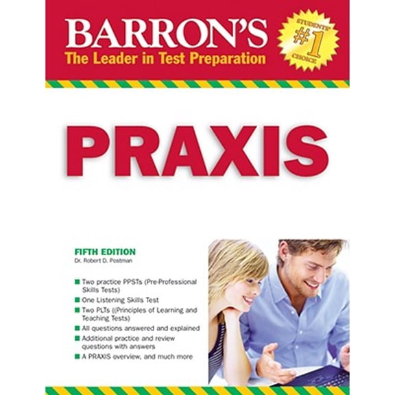 Pre-Owned Barron's PRAXIS: PPST/PLT: Computerized PPST Elementary School Assessments/Parapro Assessment/Praxis II Subject Assessments Overview (Barron's: the L... (Paperback) 0764139975 9780764139970