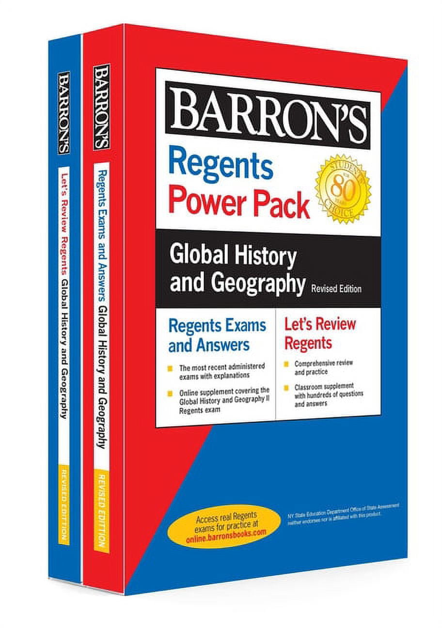 Barron's Regents NY Regents Global History and Geography Power Pack