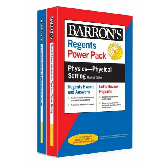 Barron's Regents NY: Regents Physics--Physical Setting Power Pack Revised Edition (Paperback)