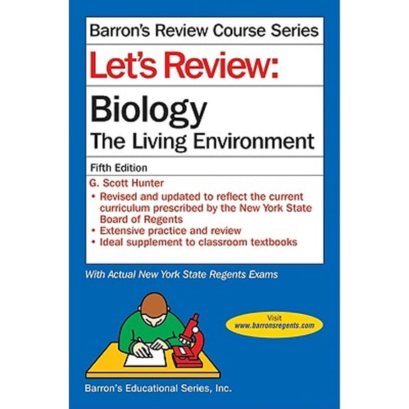 Pre-Owned Barron's Review Course: Let's Review: Biology, the Living Environment (Edition 5) (Paperback)