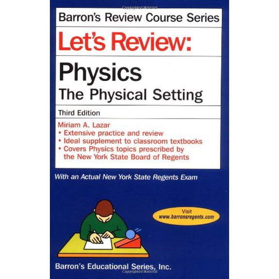Pre-Owned Barron's Review Course Series: Let's Review Physics-The Physical Setting (Edition 3) (Paperback)