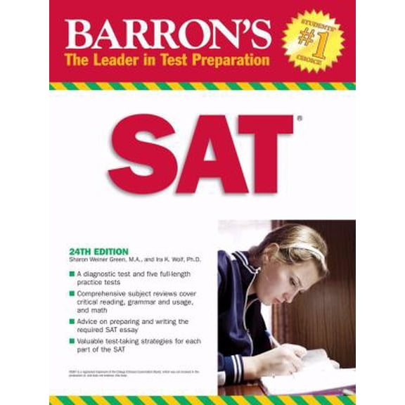 Pre-Owned Barron's SAT (Paperback) 0764138030 9780764138034