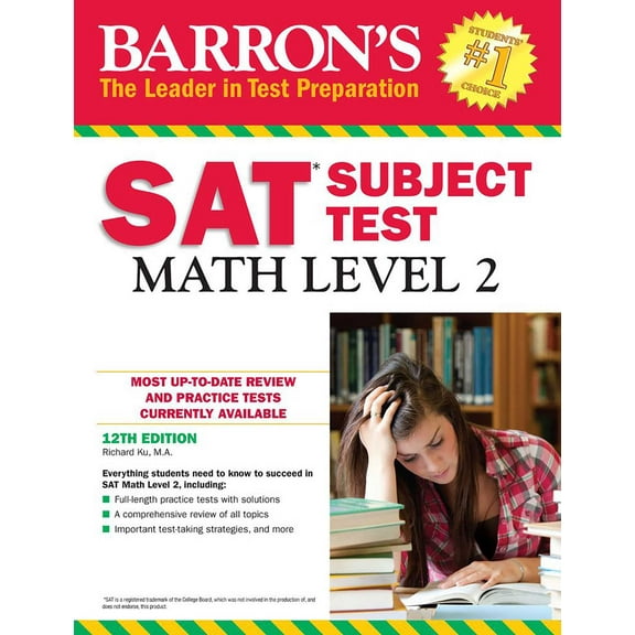 Barron's SAT Subject Test: Math Level 2 (Paperback)