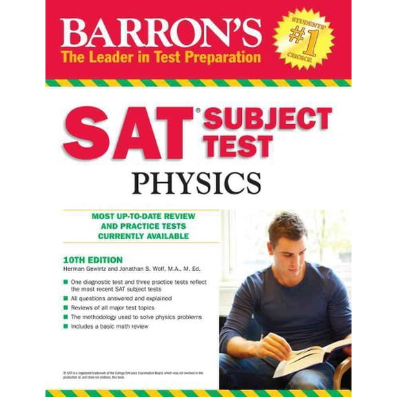 Pre-Owned Barron's SAT Subject Test Physics (Paperback) 0764143530 9780764143533