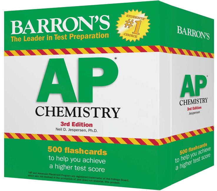 Barron's Test Prep AP Chemistry Flash Cards (Cards)