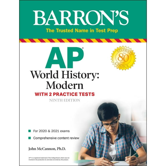 Barron's Test Prep: AP World History: Modern : With 2 Practice Tests (Paperback)