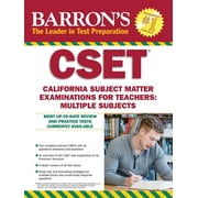 Barron's Test Prep CA: CSET : California Subject Matter Exams for Teachers: Multiple Subjects (Paperback)