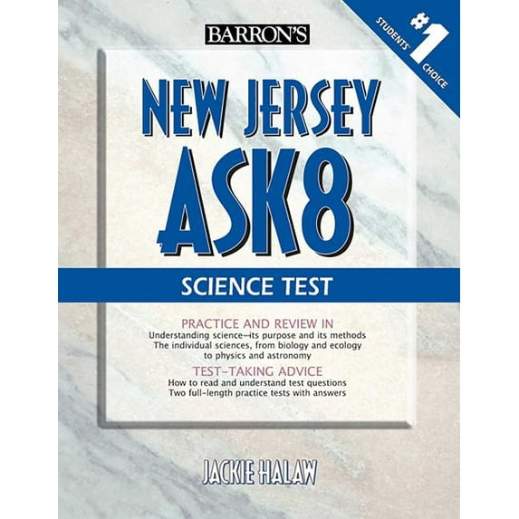 Barron's Test Prep NJ: New Jersey ASK 8 Science Test (Paperback)