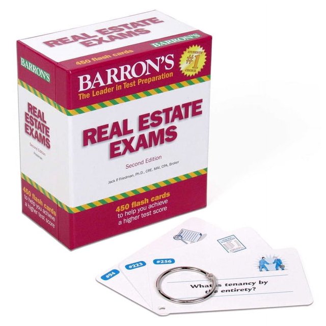 Barron's Test Prep Real Estate Exam Flash Cards (Cards)